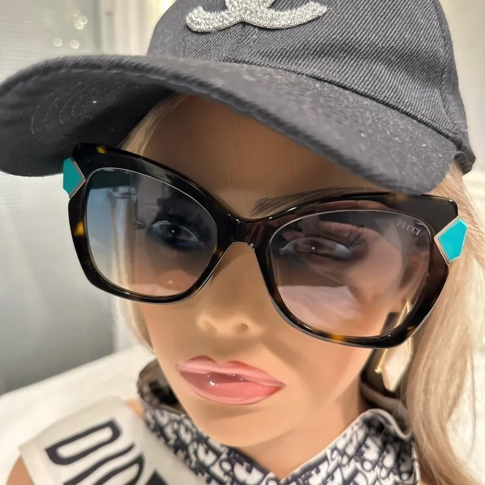 Emilio Pucci Gradient Butterfly Sunglasses